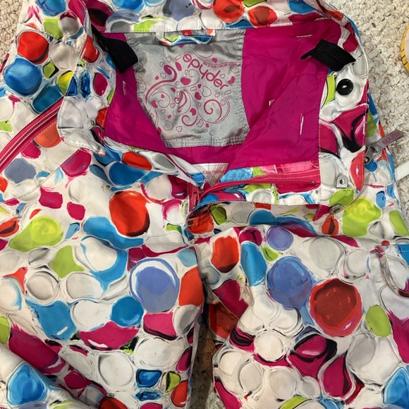 Spyder Multicolor Ski Pants ⛷️ - Picture 3 of 6